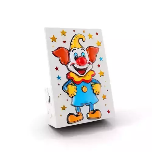 Clown Character Model Pack for Games and Animations Low-poly 3D model