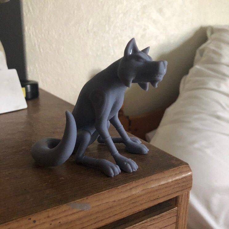 Wolfgang Shoebox Zoo - Pose 1 and 2  3D print model_12