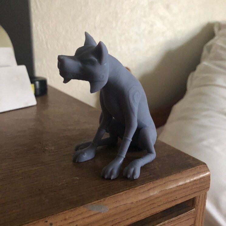 Wolfgang Shoebox Zoo - Pose 1 and 2  3D print model_13