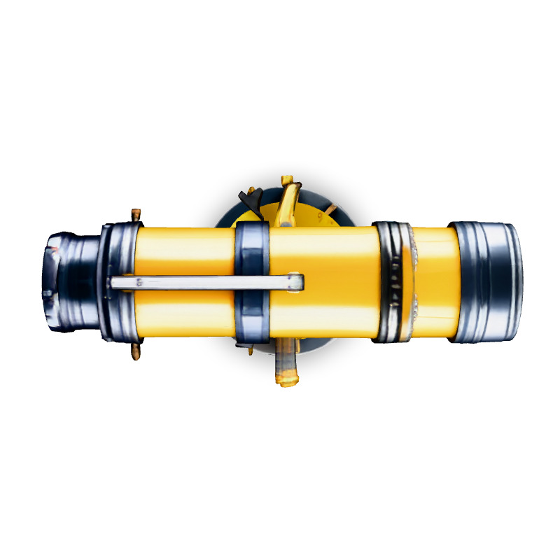 SciFi Telescope HighDetail 3D Model Low-poly 3D model_7