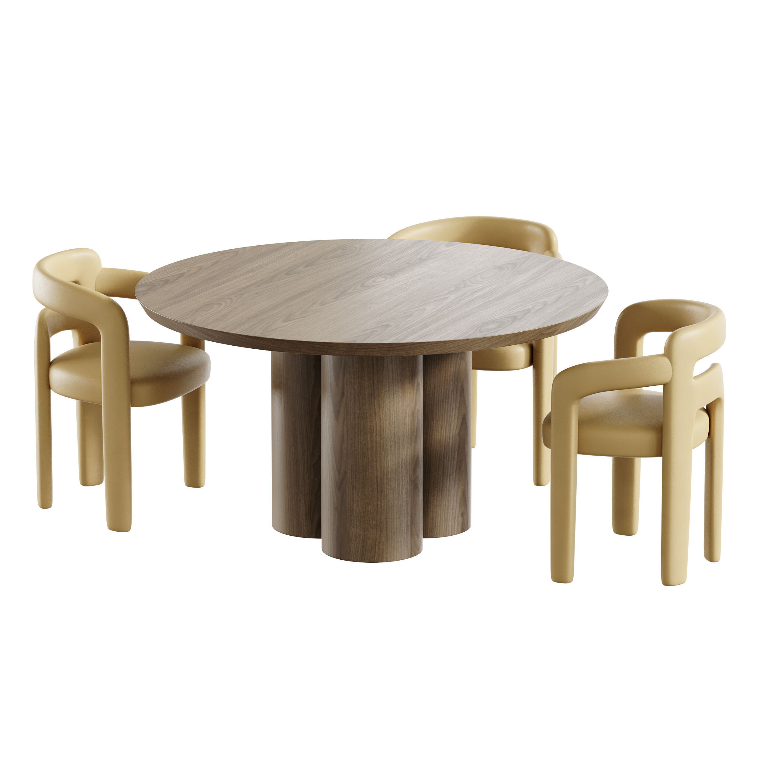 Dining table SOLFORD 3D model_4