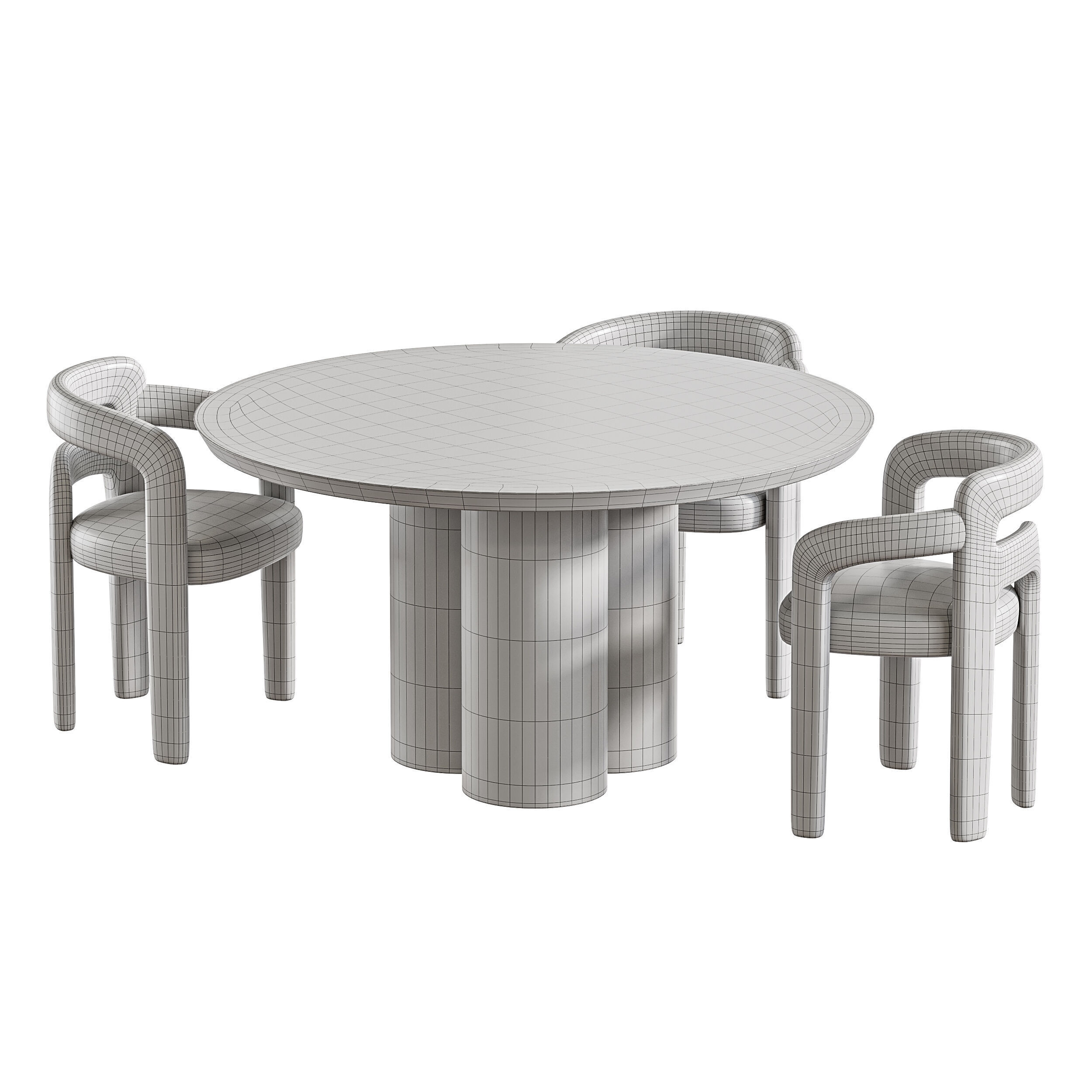 Dining table SOLFORD 3D model_13