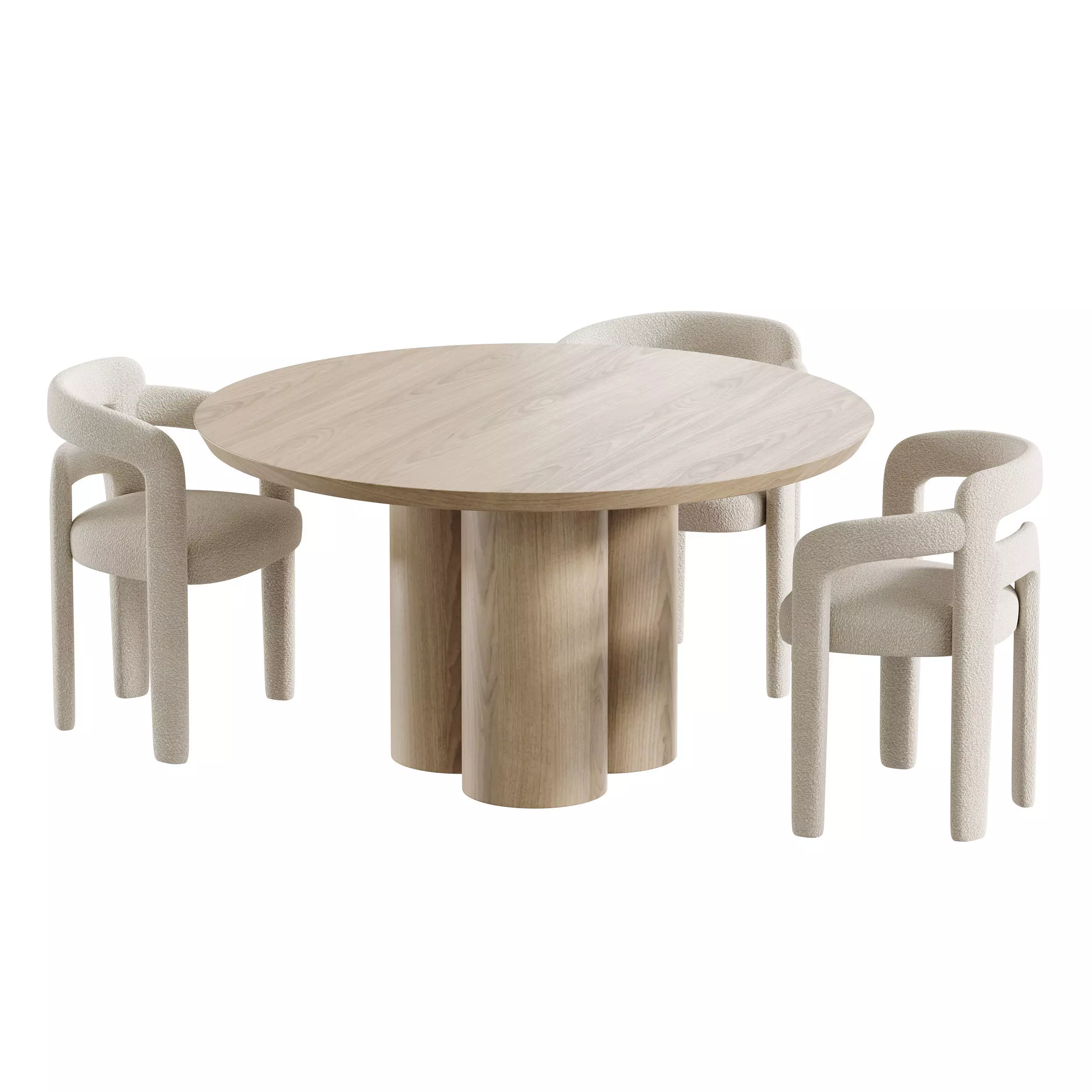 Dining table SOLFORD 3D model_0
