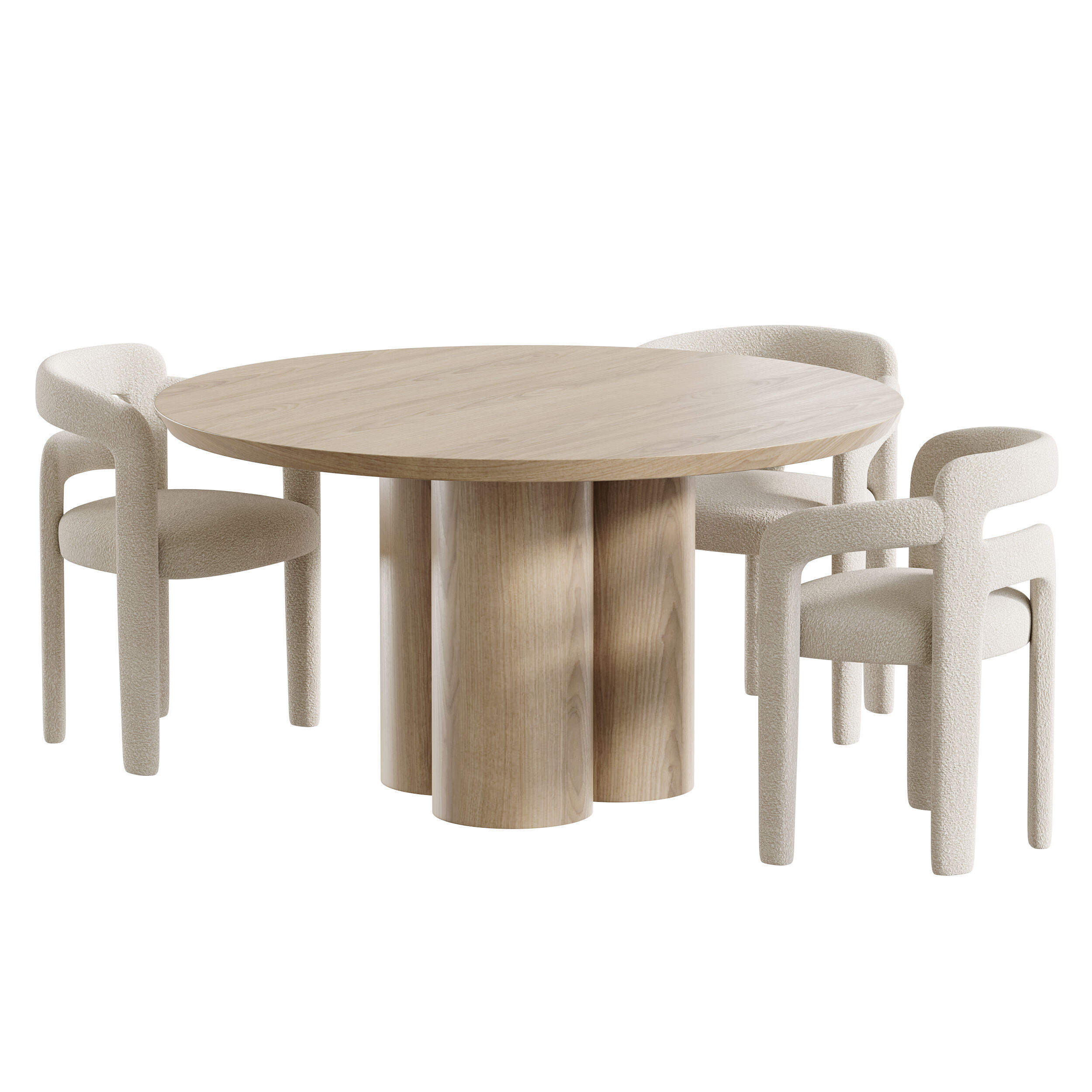 Dining table SOLFORD 3D model_1