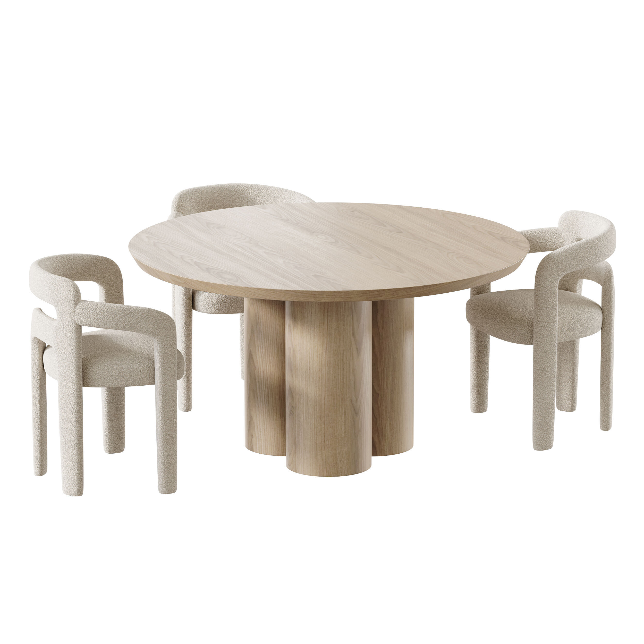 Dining table SOLFORD 3D model_7