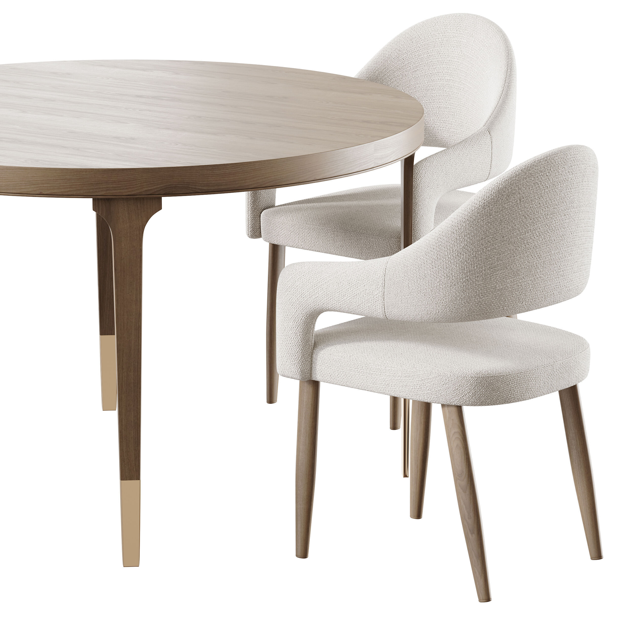 Dining table TORONTO 3D model_11