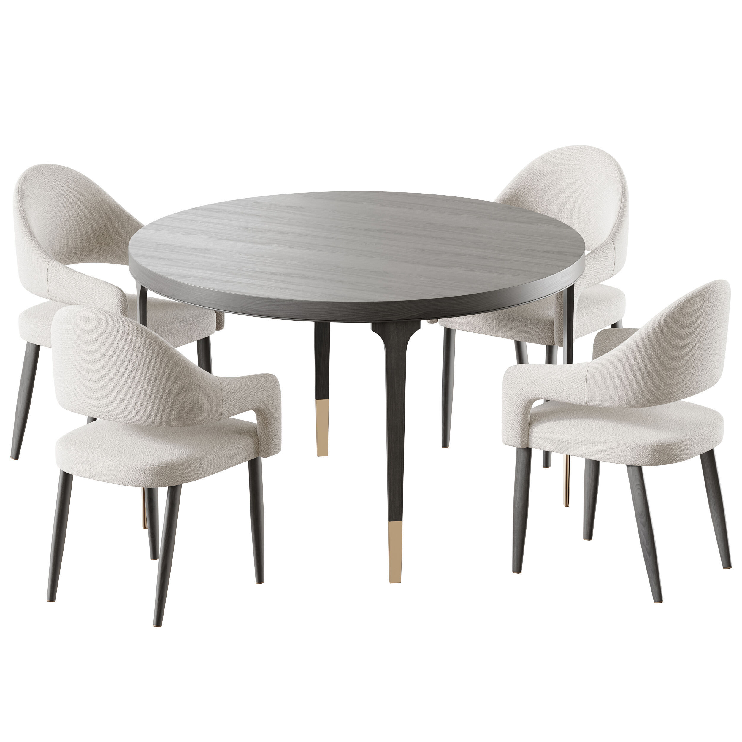Dining table TORONTO 3D model_9
