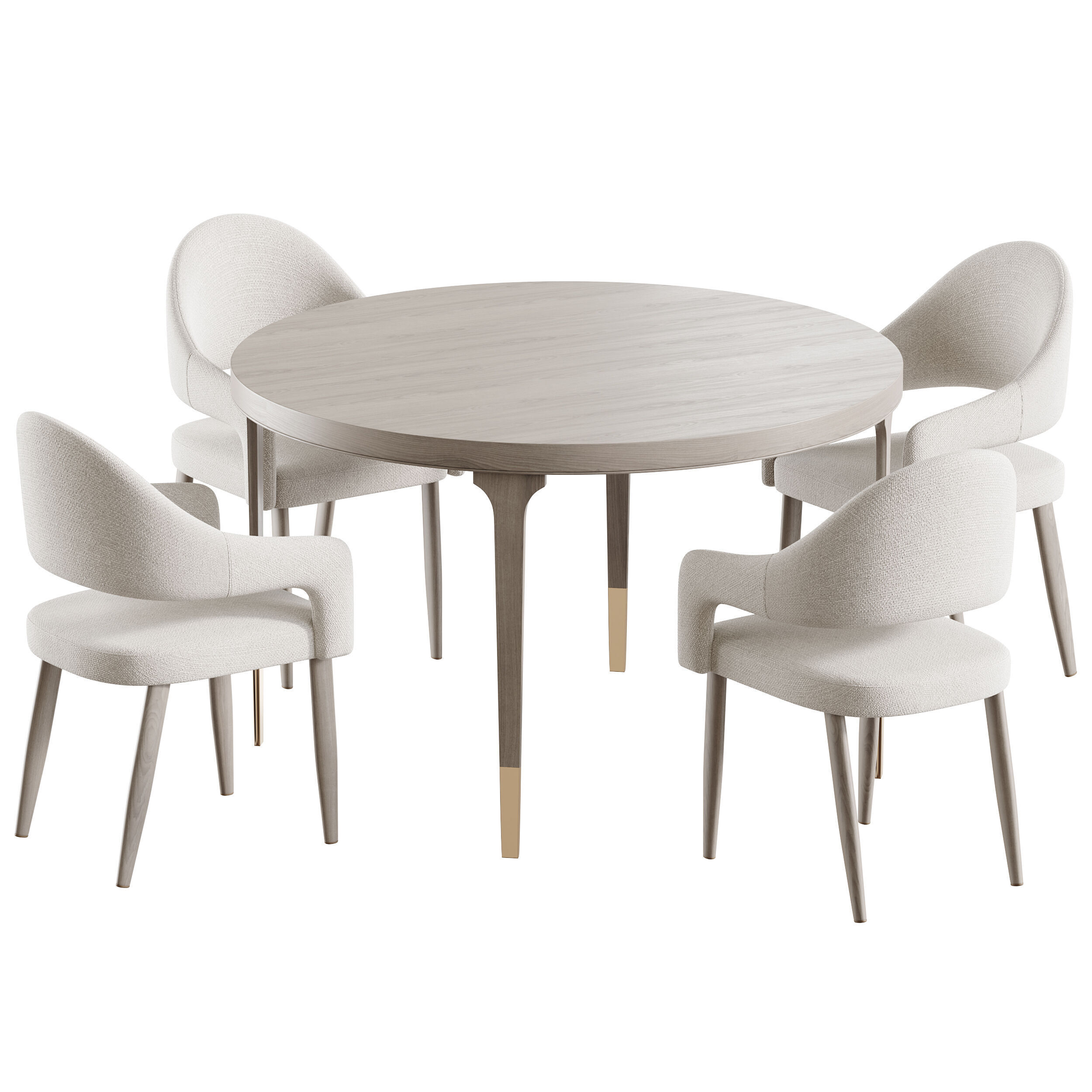 Dining table TORONTO 3D model_2
