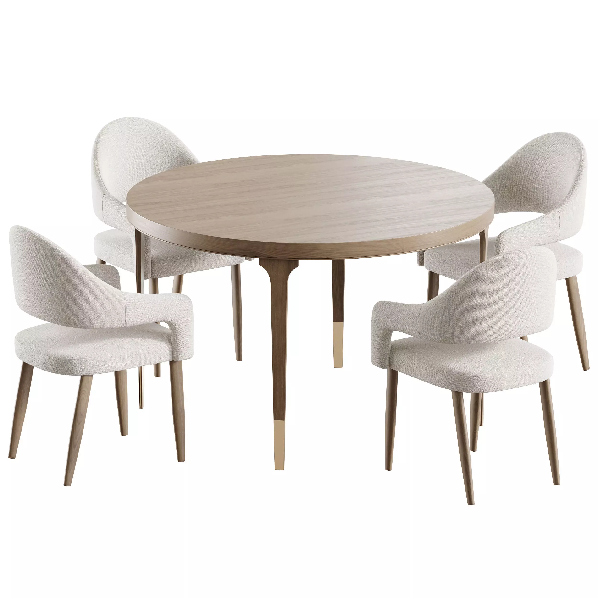 Dining table TORONTO 3D model_0