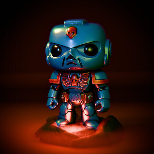 Funko Pop - SPACE MARINE 3D print model