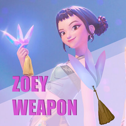 Kpop Demon Hunters - Zoey weapon 3D print model