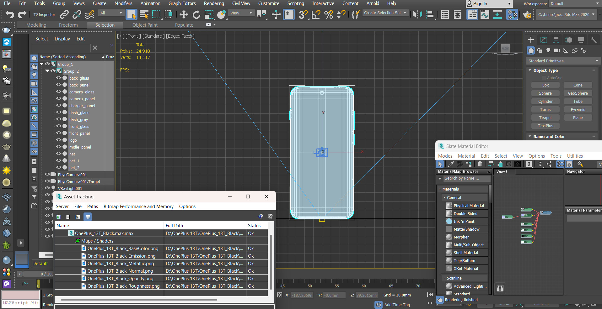 OnePlus 13T Black 3D model_13