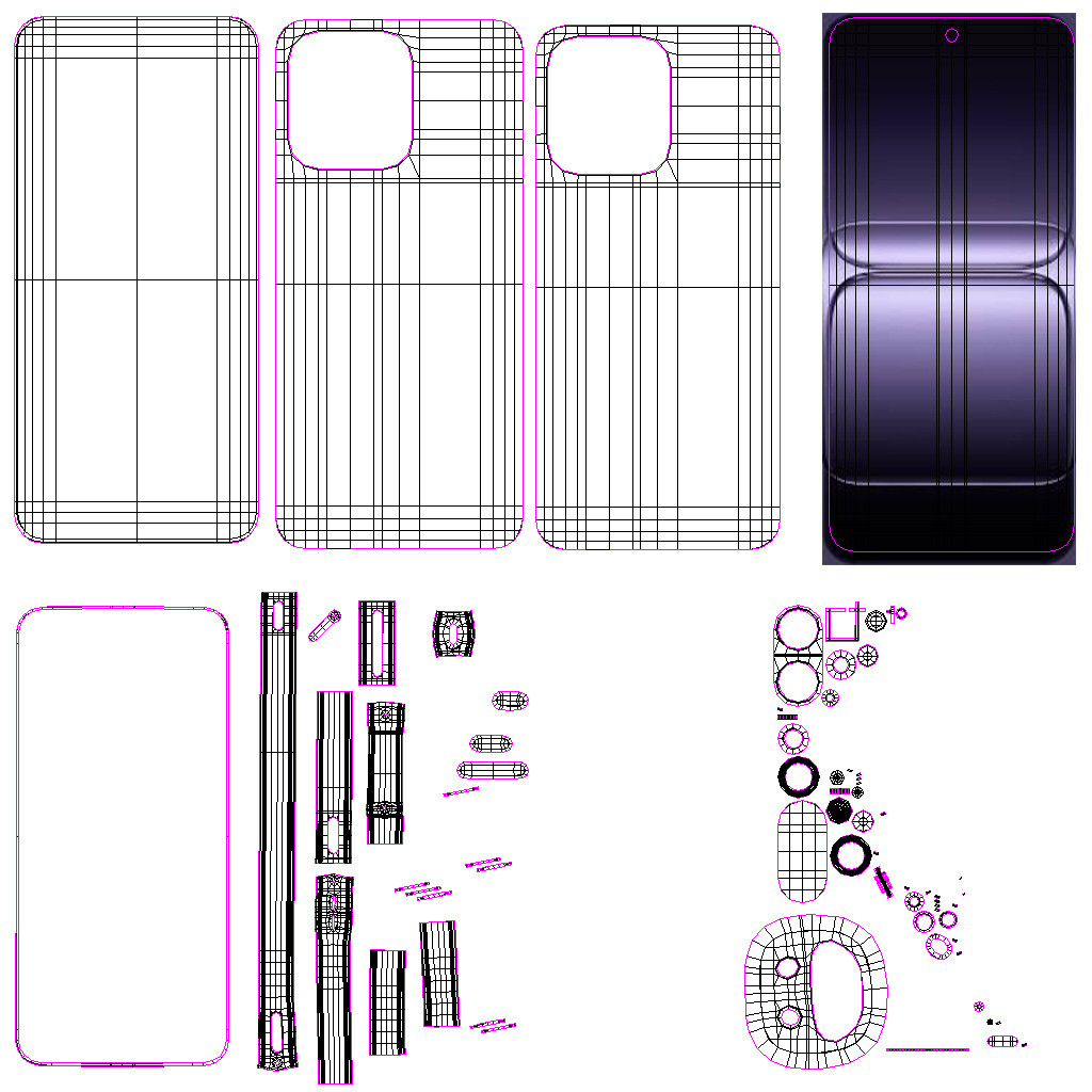 OnePlus 13T Black 3D model_12