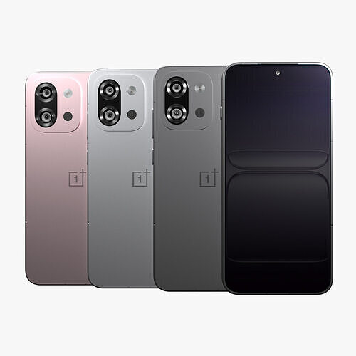  OnePlus 13T all colors 3D model