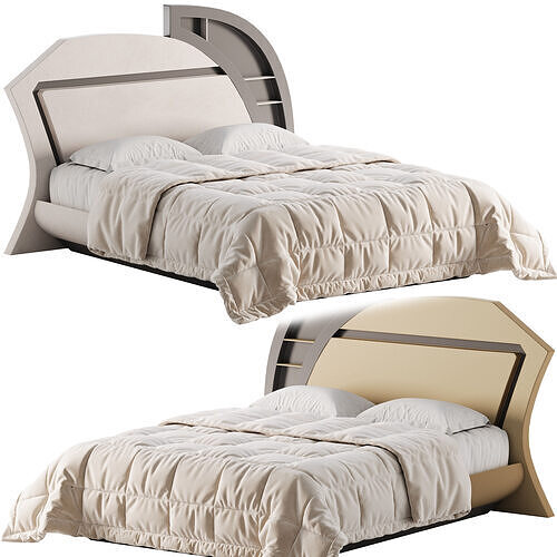Gina Bed Design Beds That Will Make You Feel Like Royalty 3D model