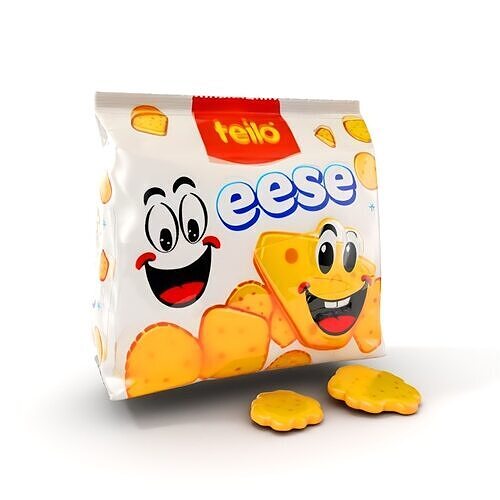 Cheese Snack Pack model pack Low-poly 3D model