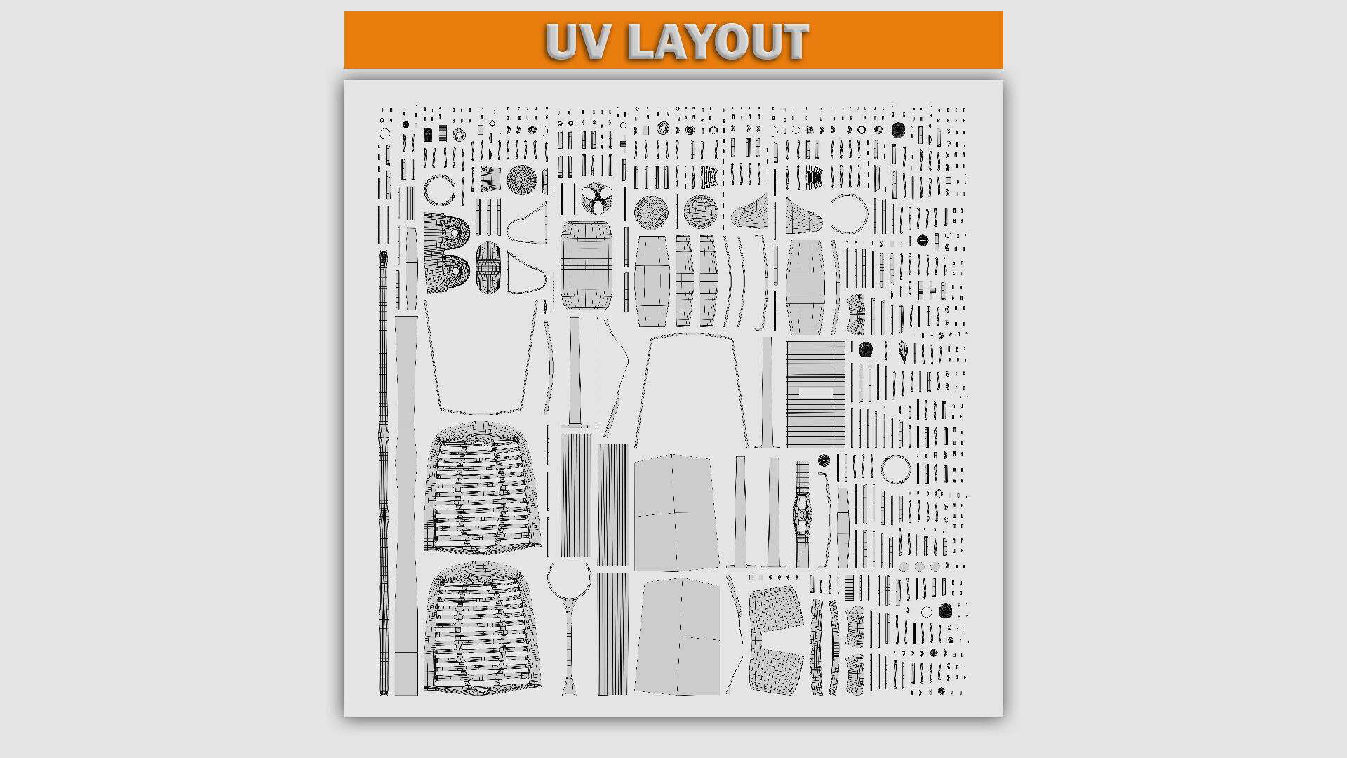 Microphone for office table Low-poly 3D model_17