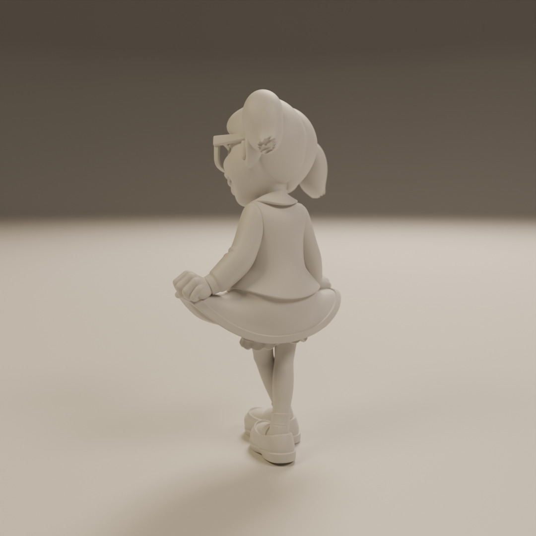 Chiquinha - La Chilindrina 3D print model_14