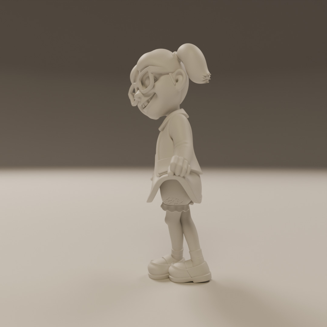 Chiquinha - La Chilindrina 3D print model_10
