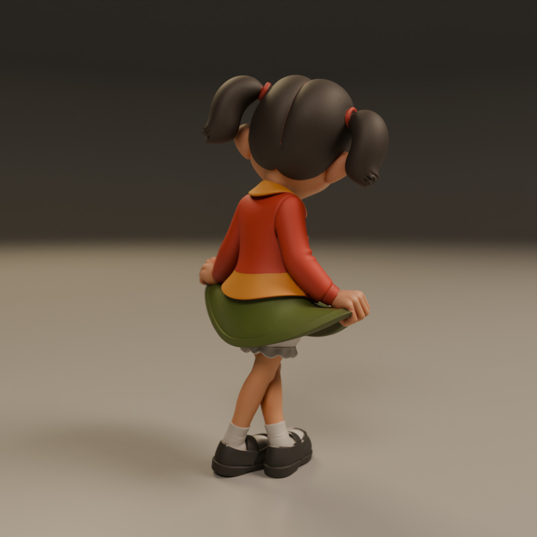 Chiquinha - La Chilindrina 3D print model_7