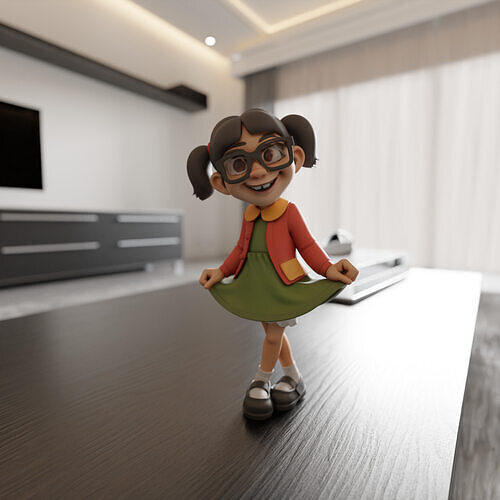 Chiquinha - La Chilindrina 3D print model