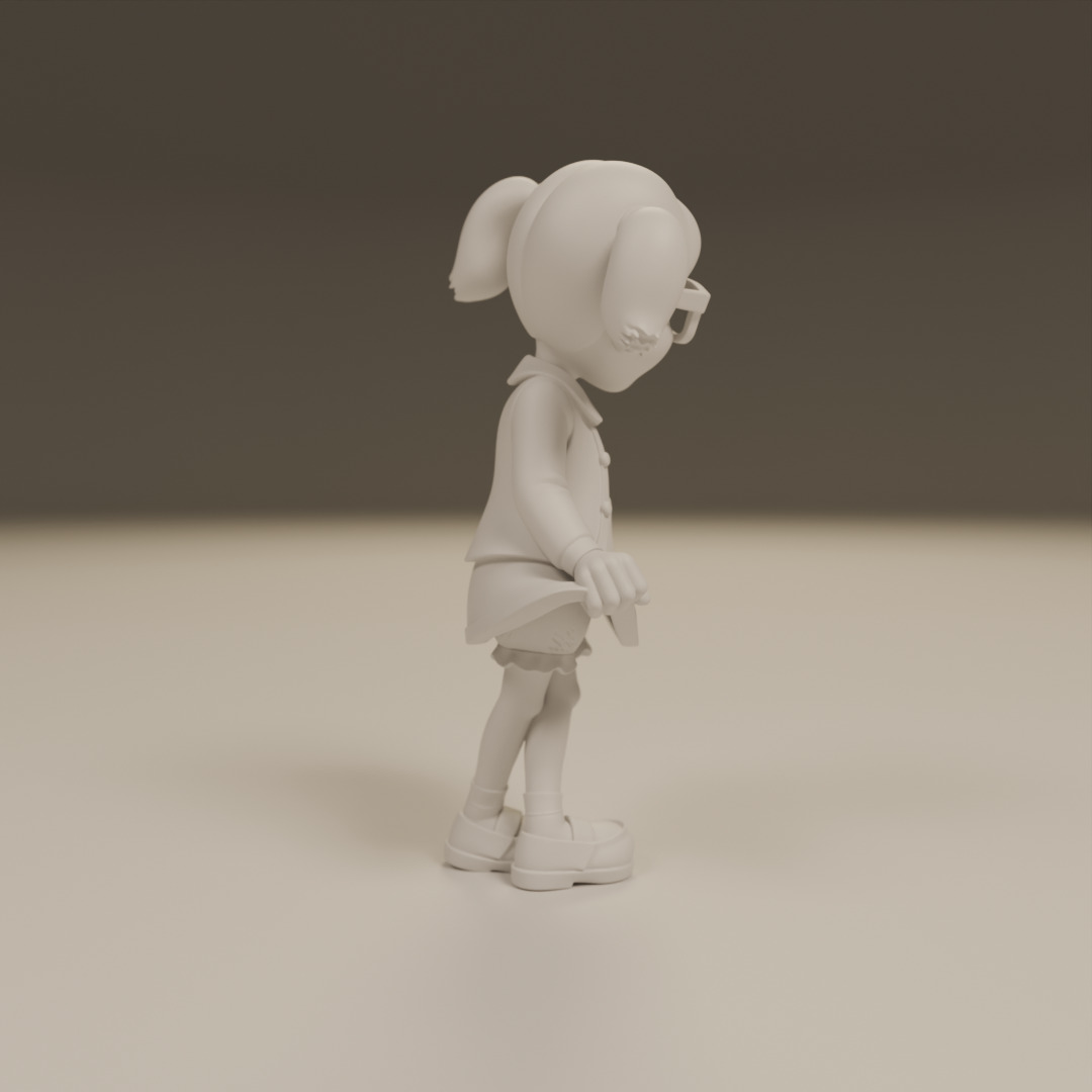 Chiquinha - La Chilindrina 3D print model_9