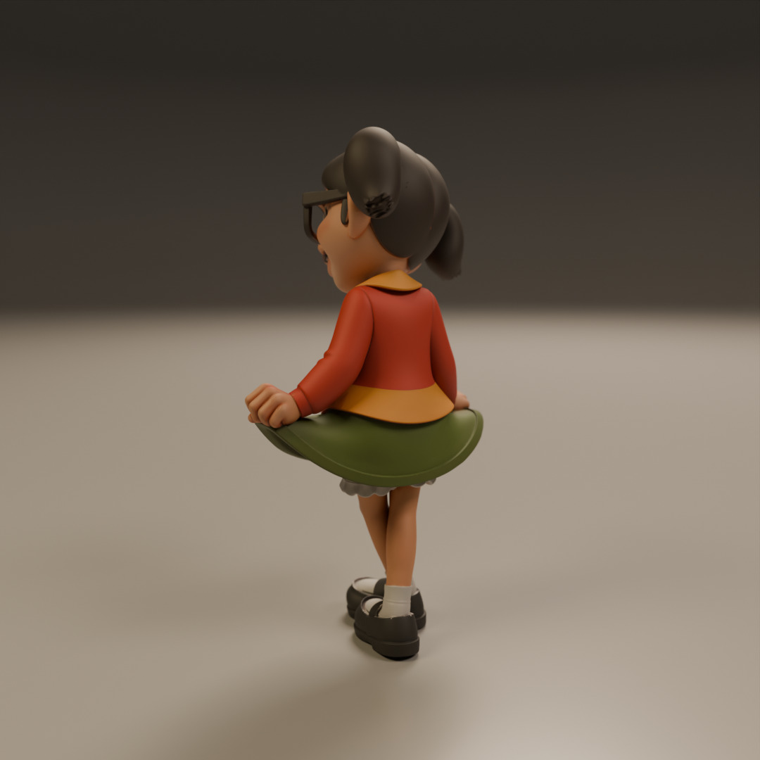 Chiquinha - La Chilindrina 3D print model_6
