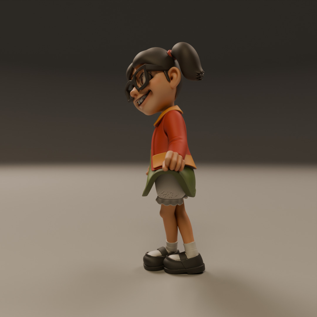 Chiquinha - La Chilindrina 3D print model_2