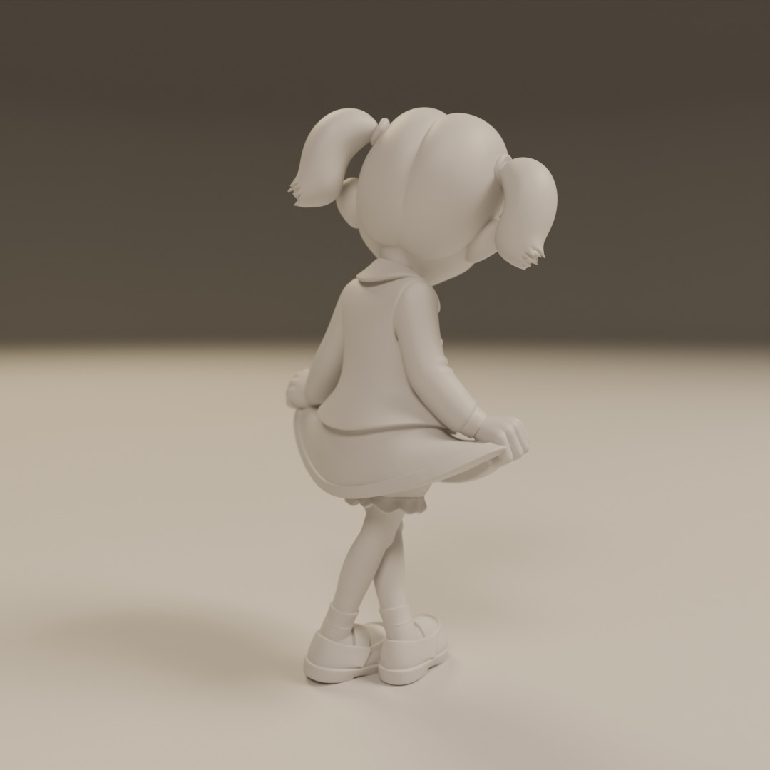 Chiquinha - La Chilindrina 3D print model_15