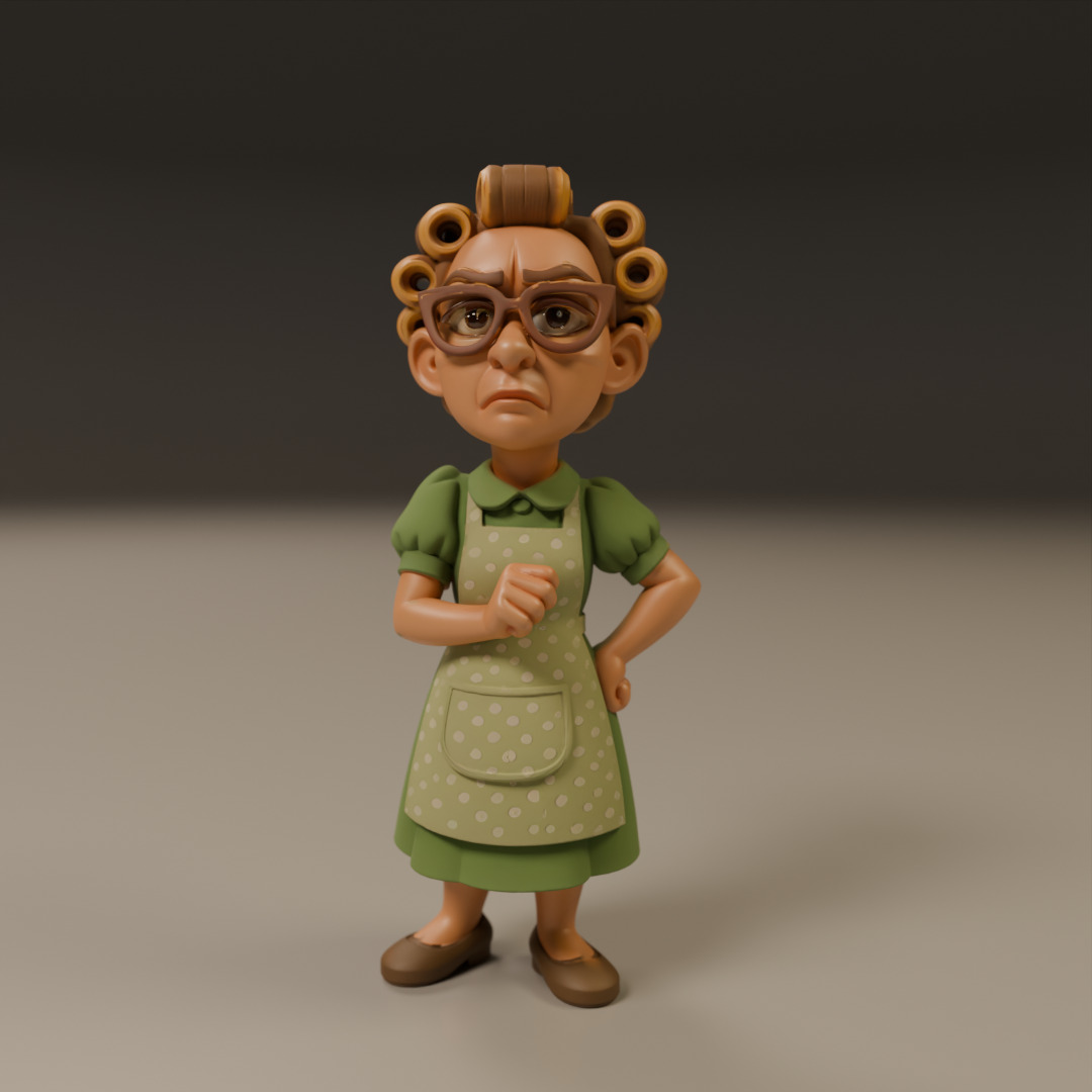dona Florinda 3D print model_8