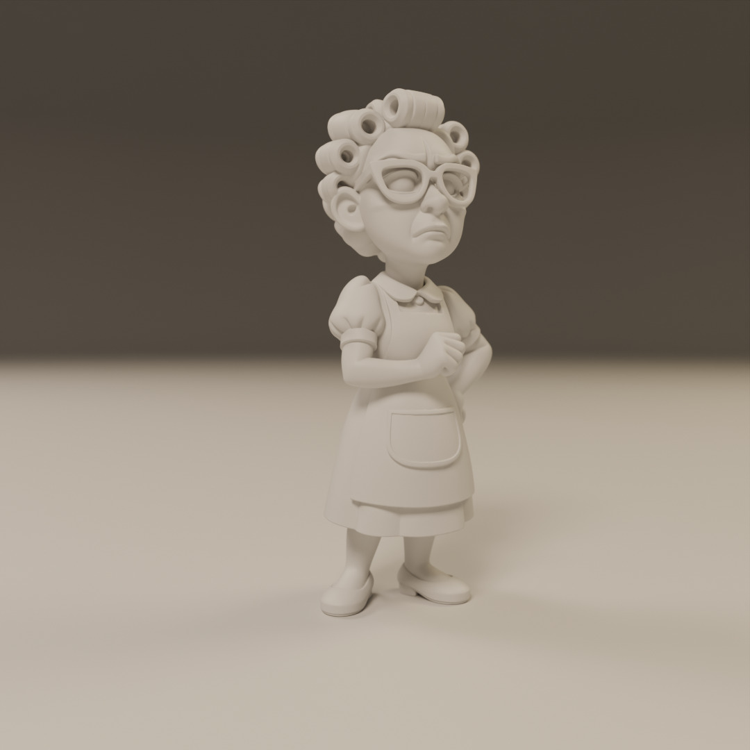 dona Florinda 3D print model_12