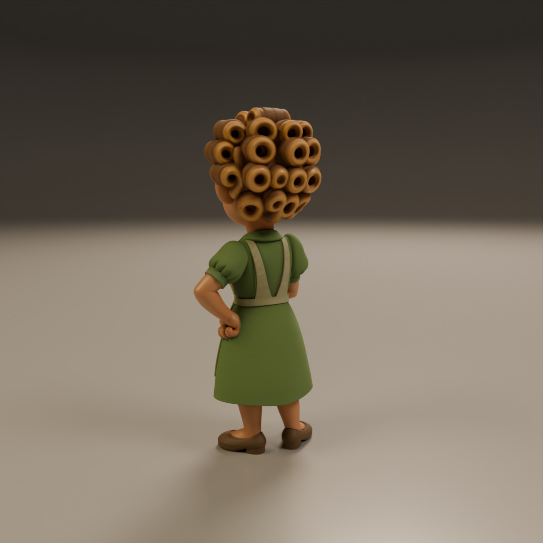 dona Florinda 3D print model_6