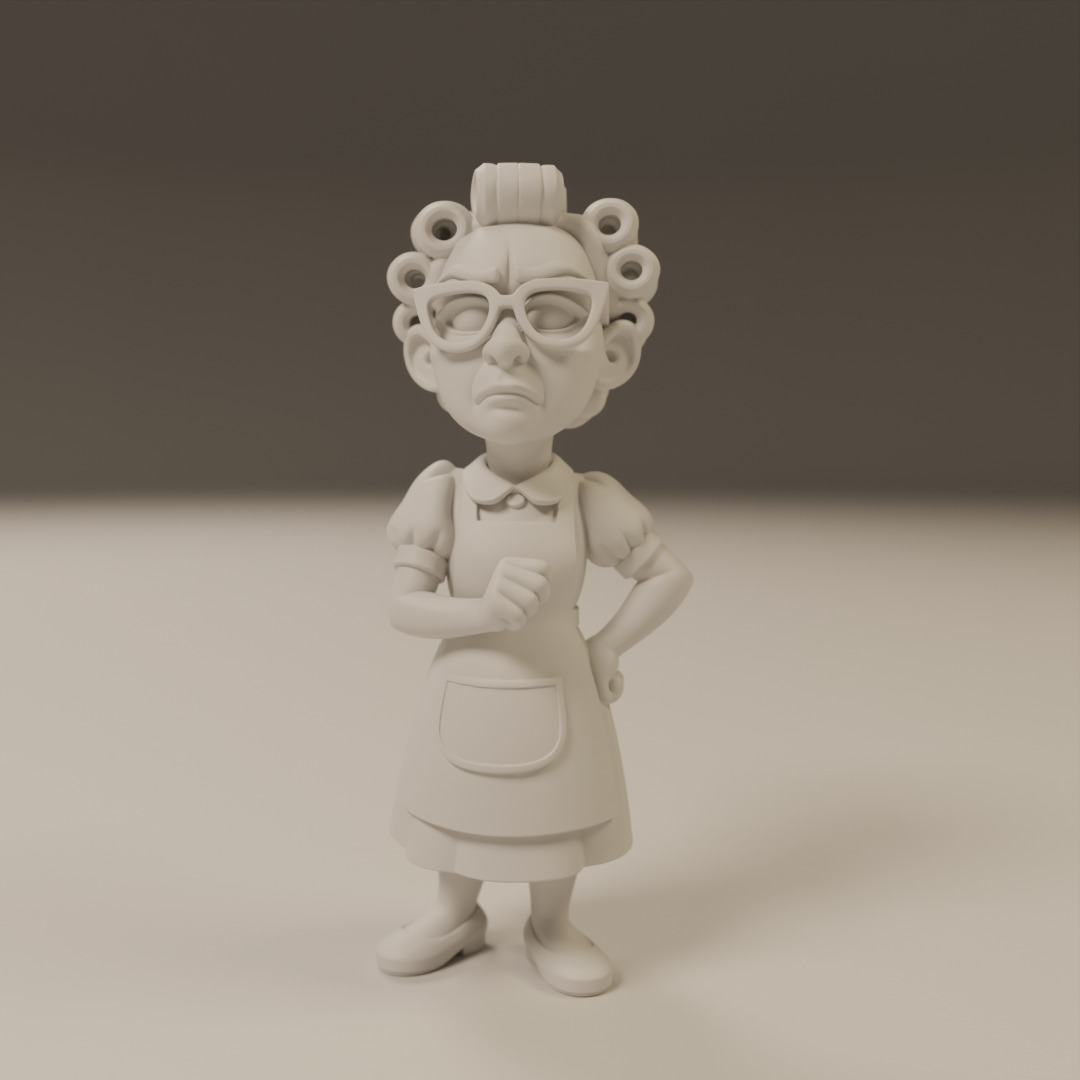 dona Florinda 3D print model_16