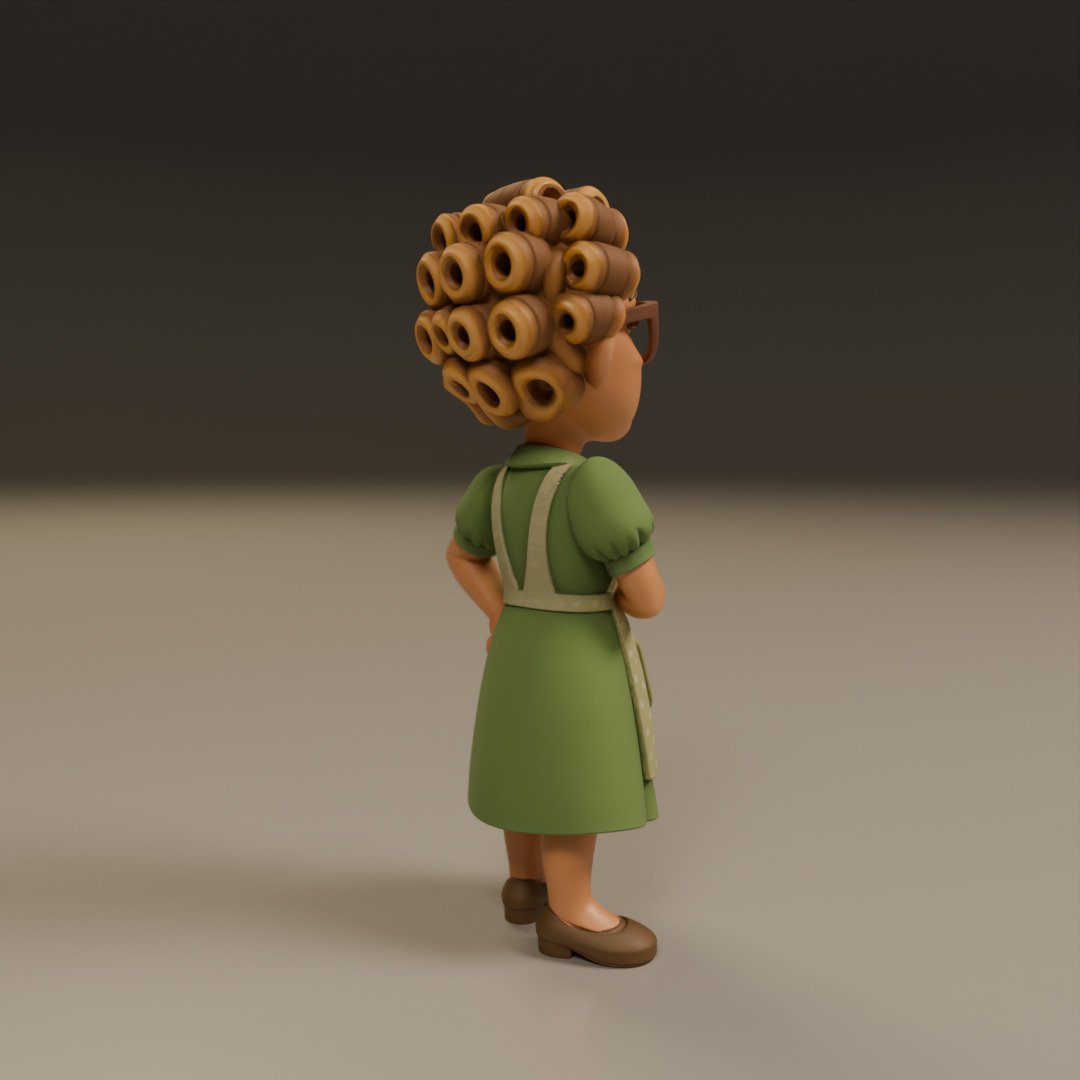 dona Florinda 3D print model_7