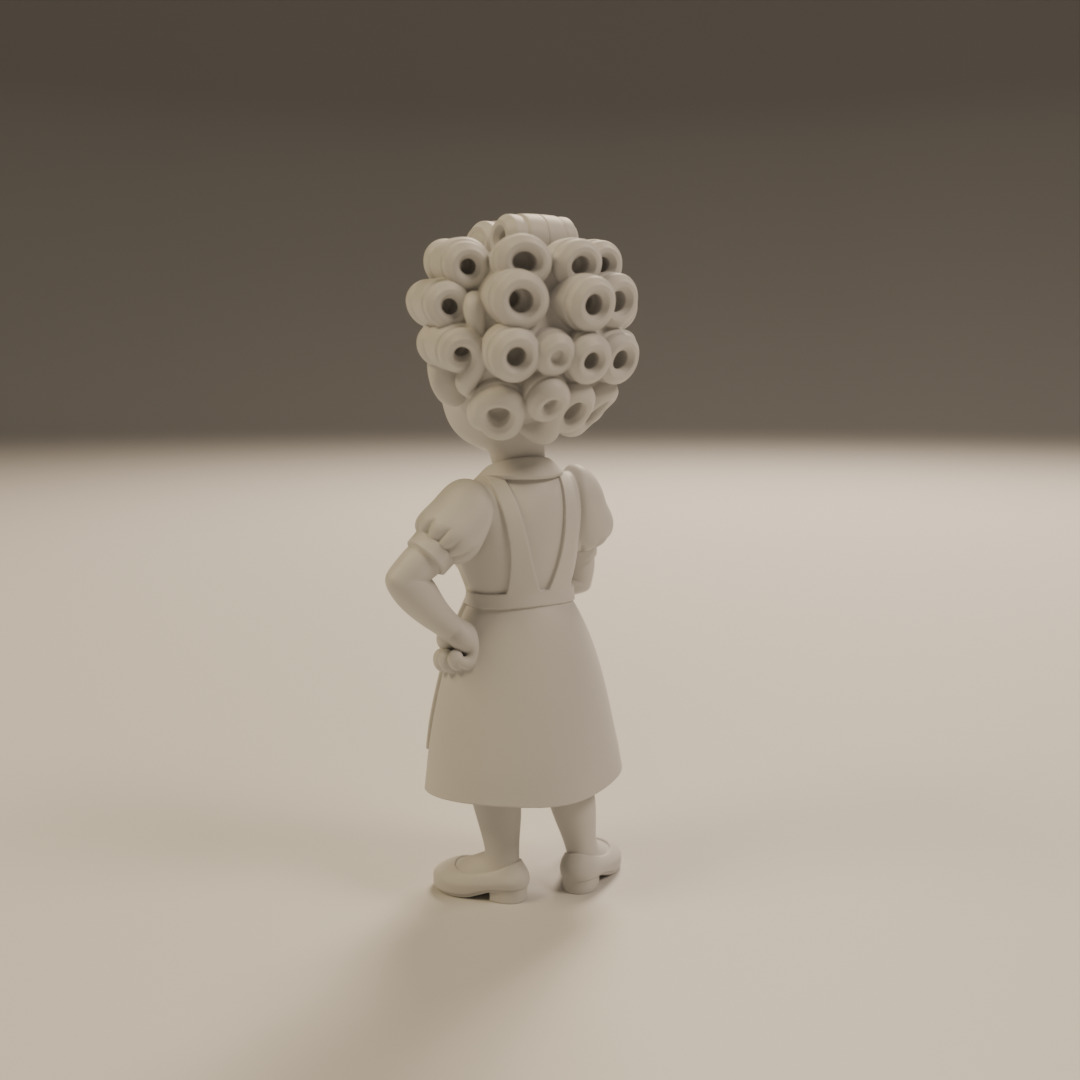 dona Florinda 3D print model_14