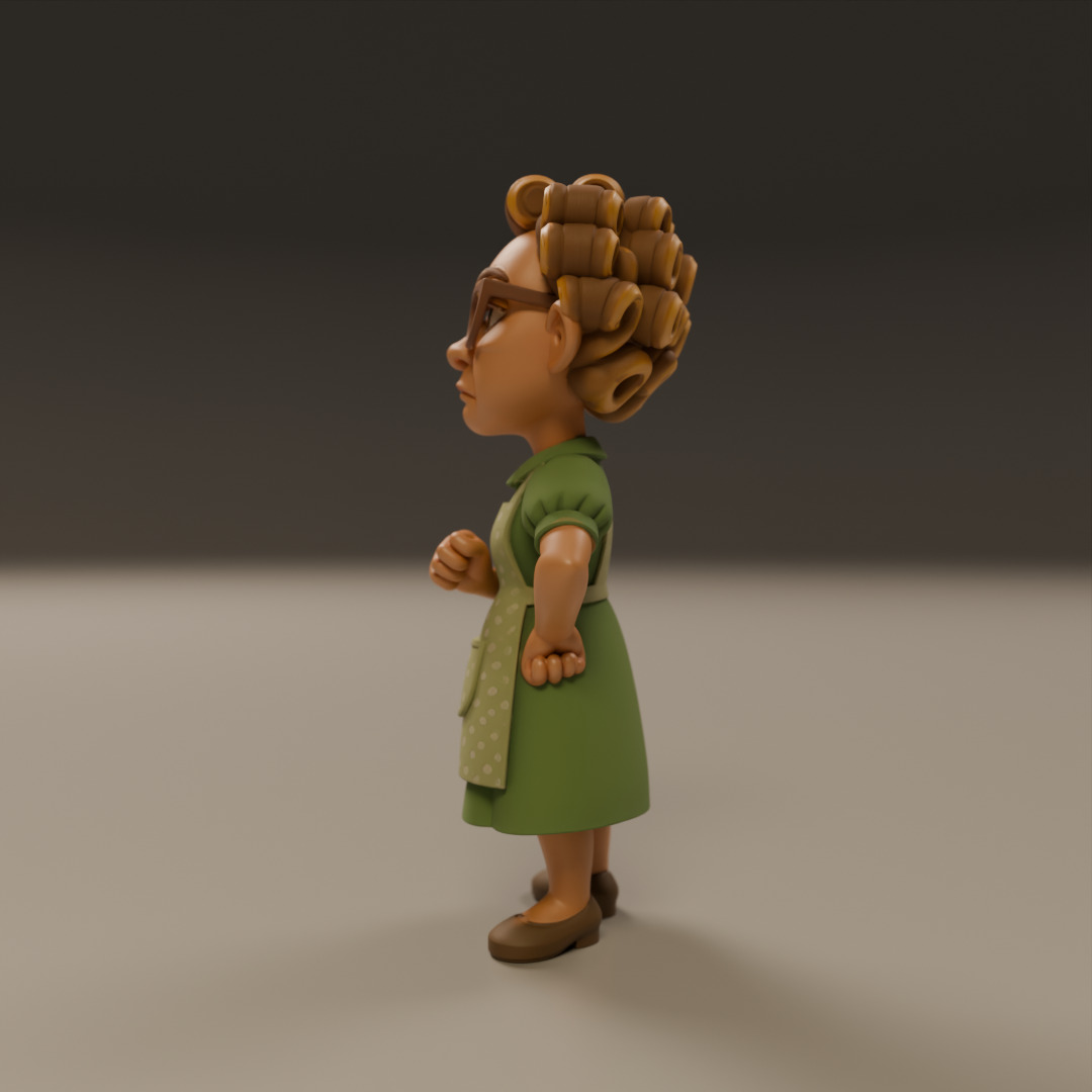 dona Florinda 3D print model_2