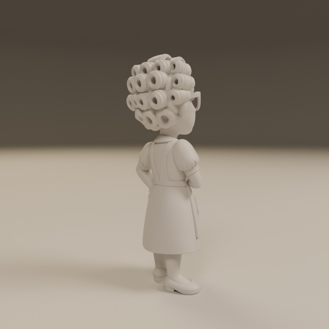 dona Florinda 3D print model_15