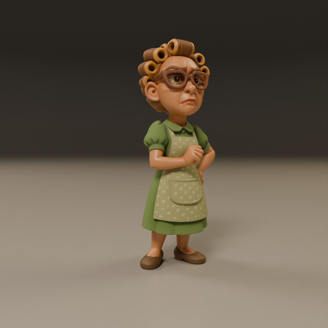 dona Florinda 3D print model_4