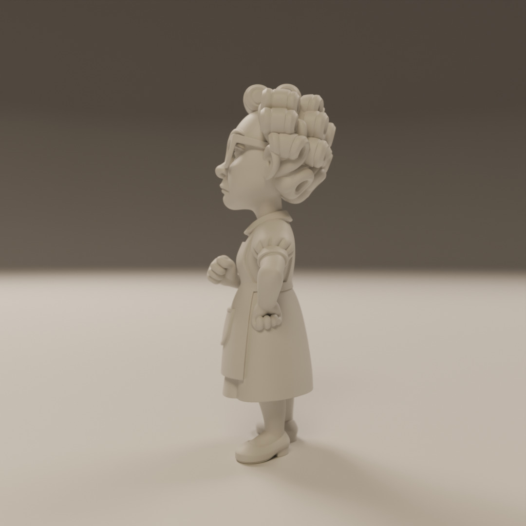 dona Florinda 3D print model_10
