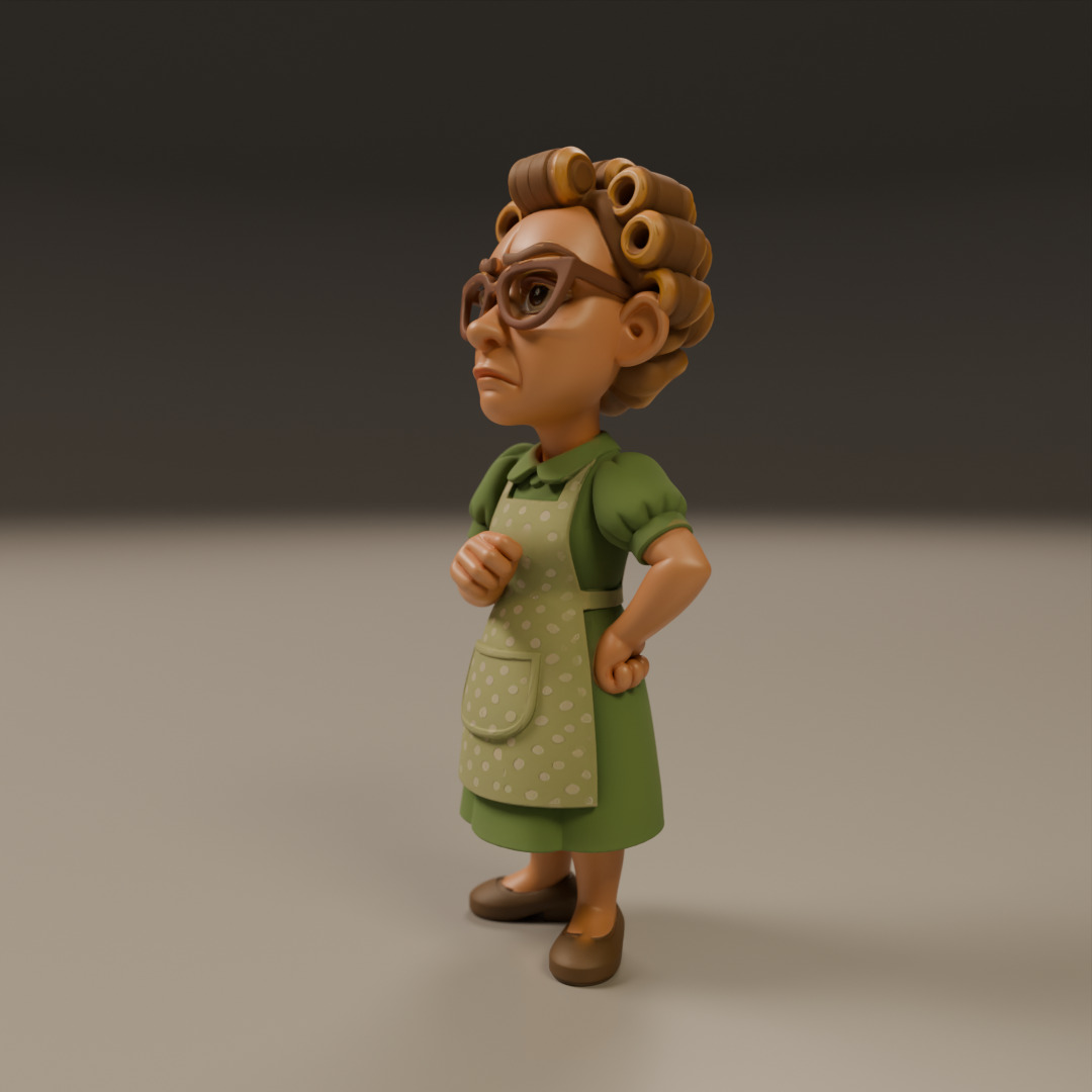dona Florinda 3D print model_5