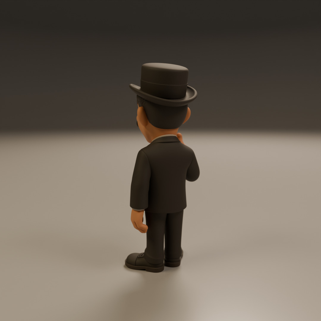 Professor Girafales 3D print model_6