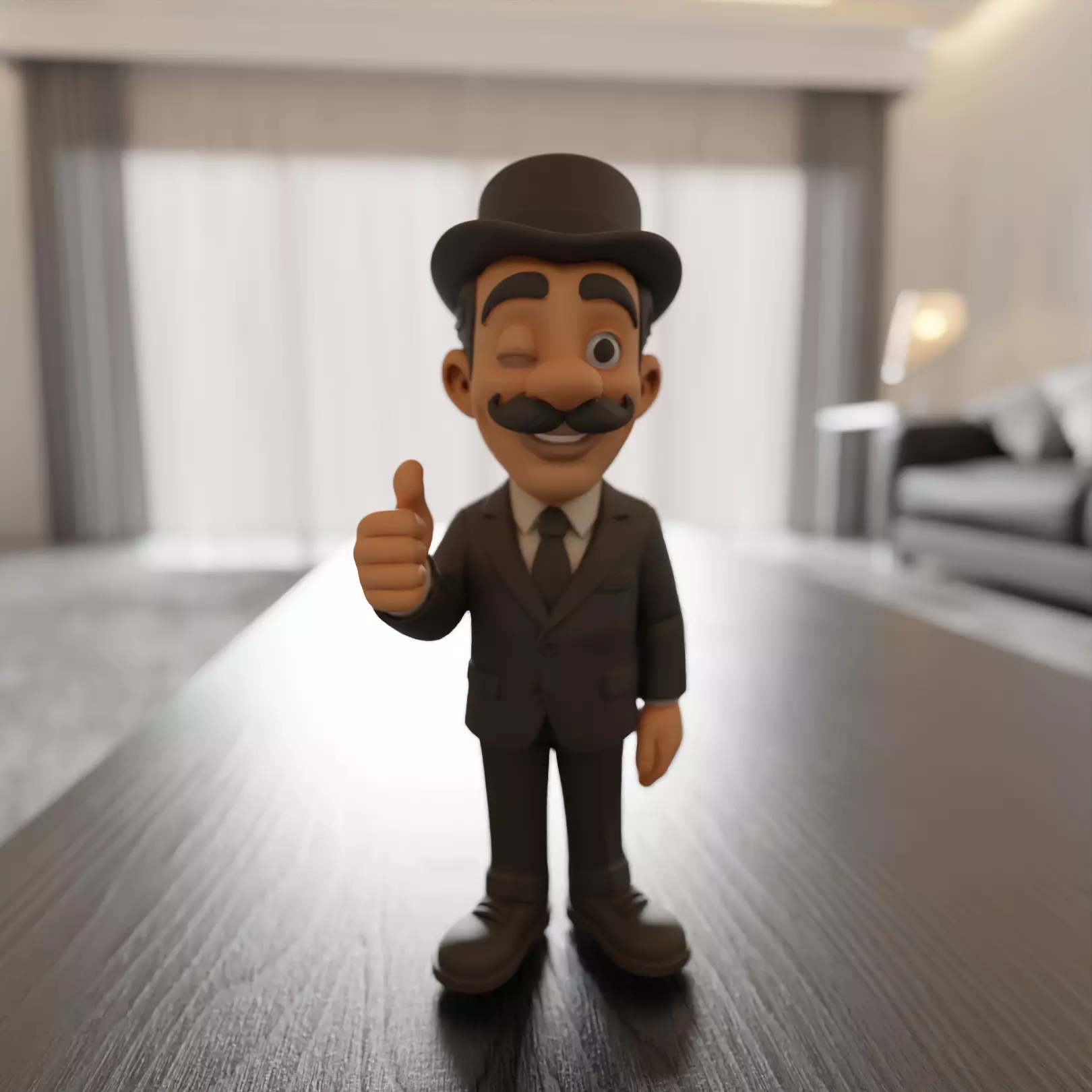 Professor Girafales 3D print model_0