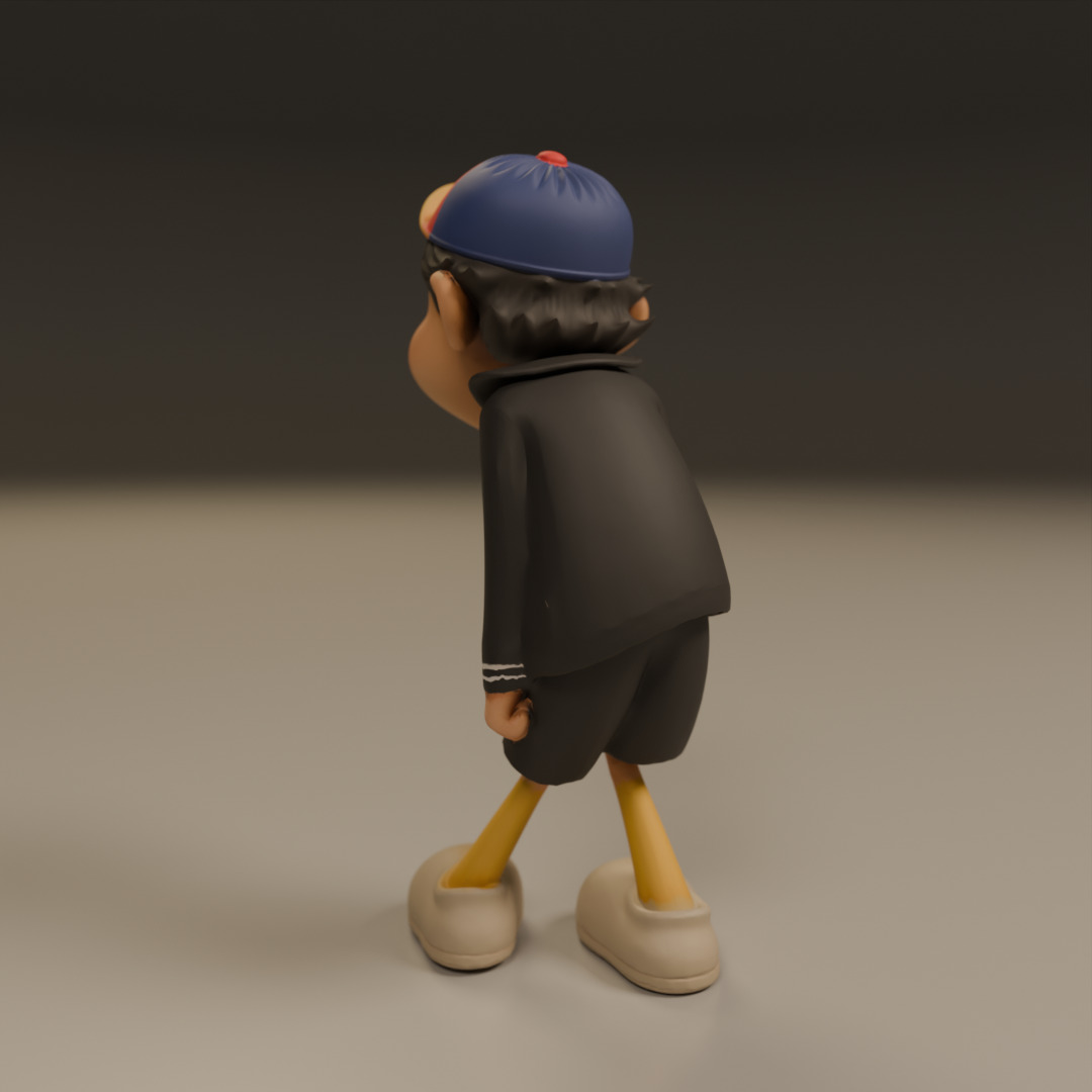 Kiko - quico 3D print model_7