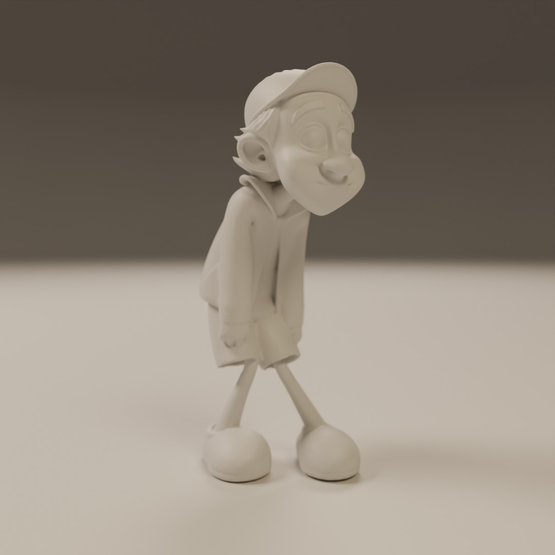 Kiko - quico 3D print model_13