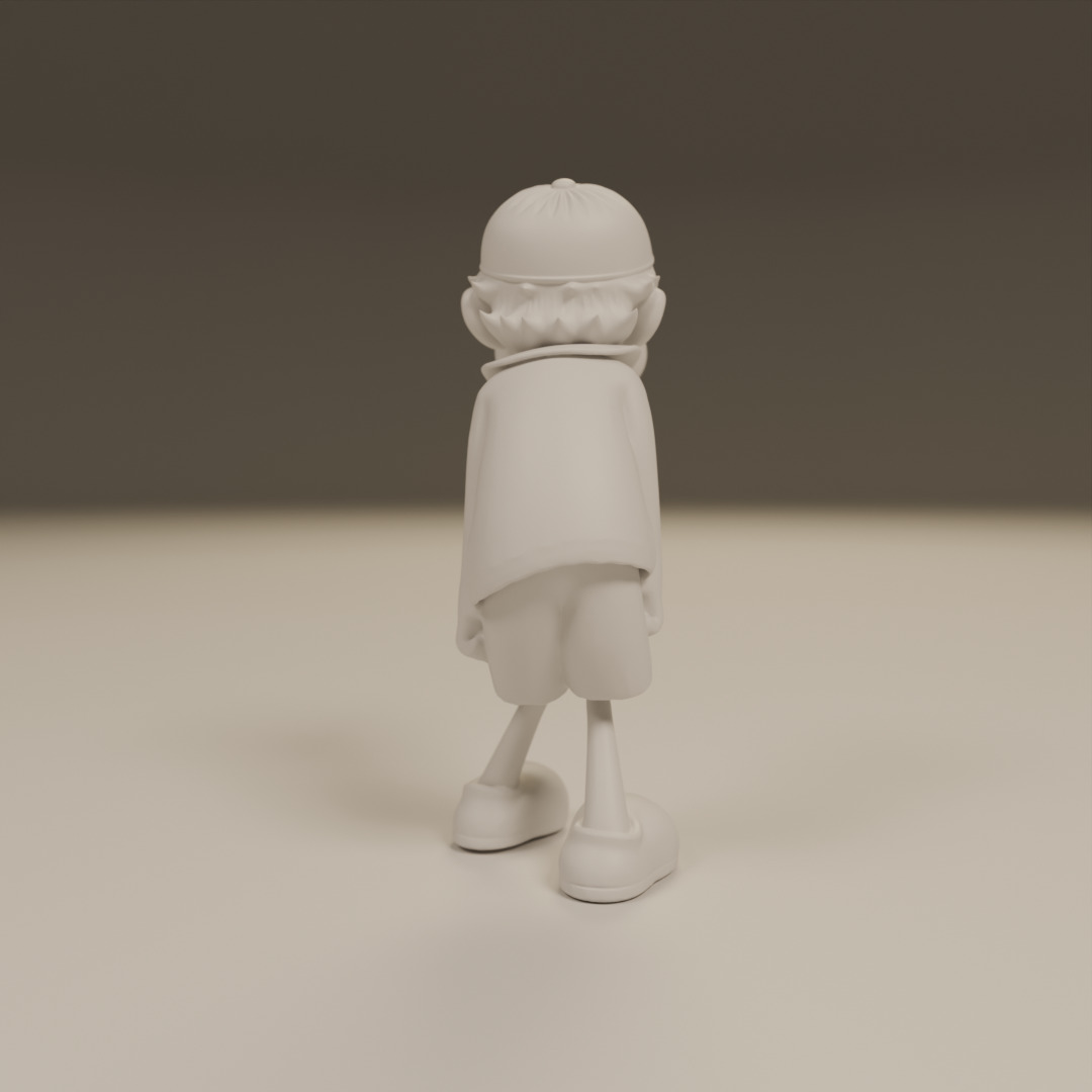 Kiko - quico 3D print model_9