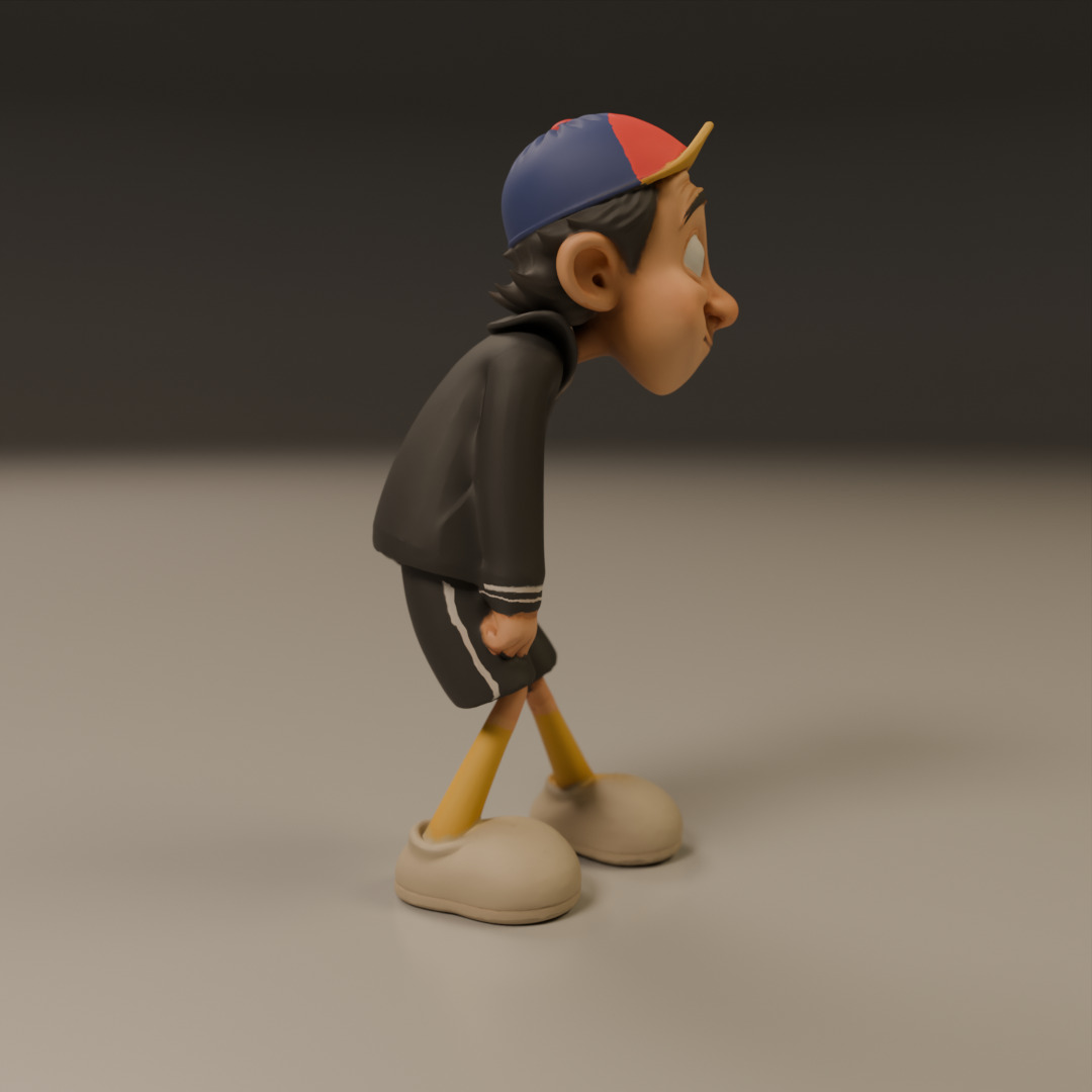 Kiko - quico 3D print model_8
