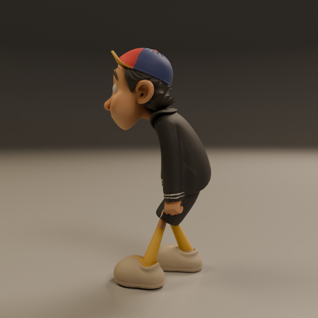 Kiko - quico 3D print model_3