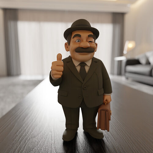 Senhor Barriga 3D print model