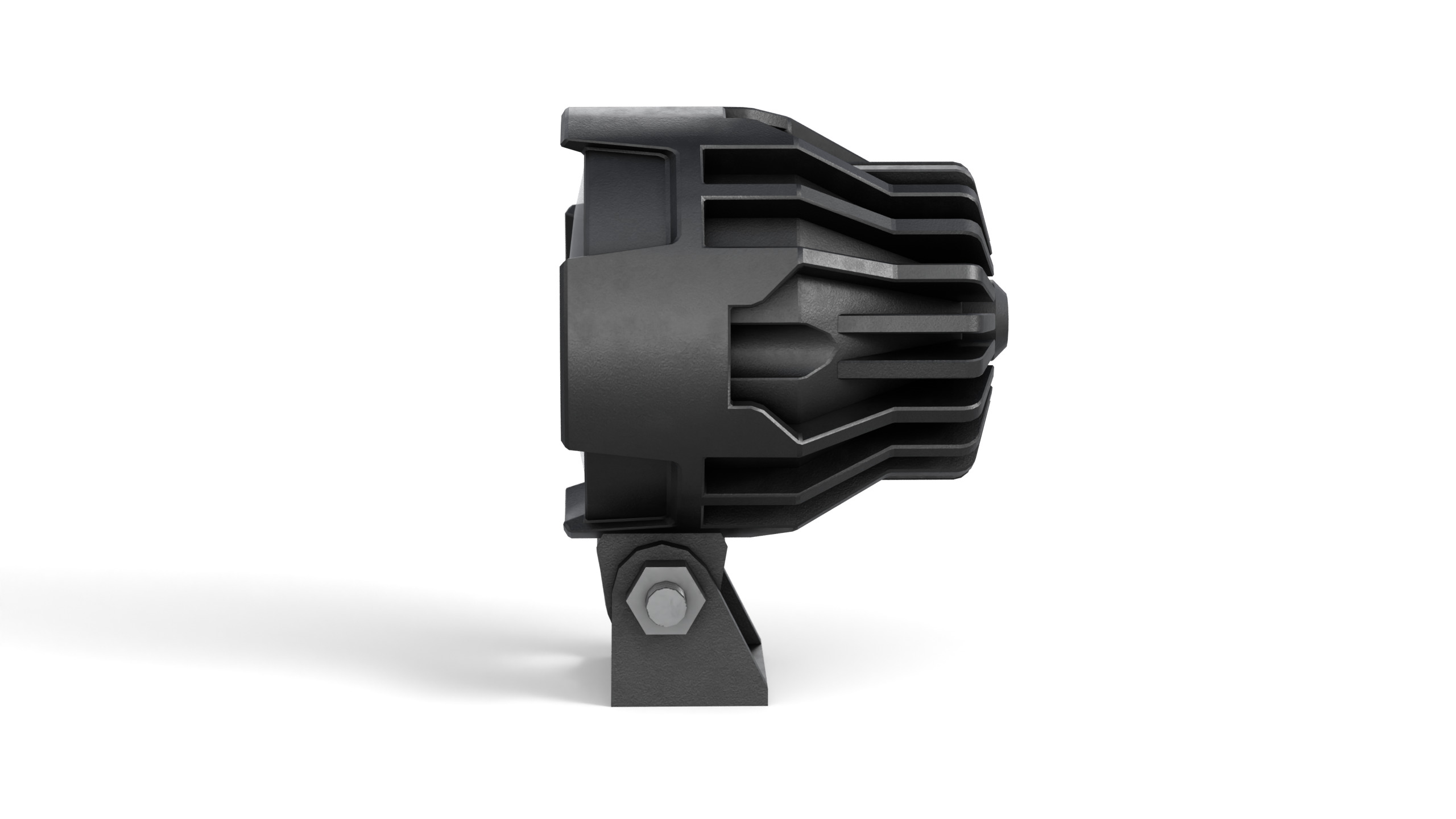 Motorcycle and Car Auxiliary Light Low-poly 3D model_1
