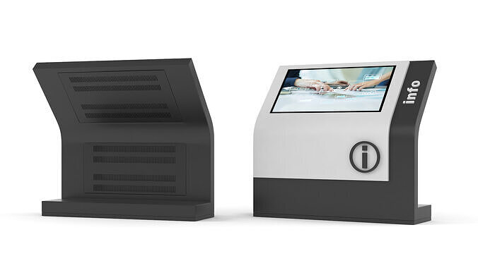 Digital Kiosk 3D model